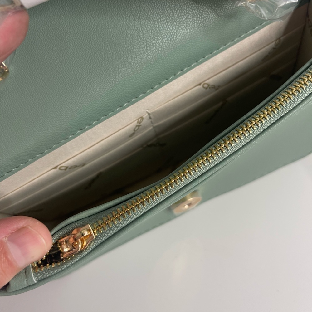 Bebe Crossbody in Sage NWT - Picture 4 of 5